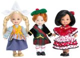 Barbie Collector Pink Label - Dolls of the World - Kelly and Friends Gift Set - Holland, Spain & Scotland 