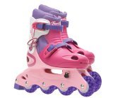 Barbie Adjustable Inline Skates (Size 1-4)