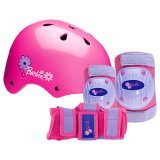 Bell Kids� Barbie Flower Flair Skate Helmet and Pads Pack