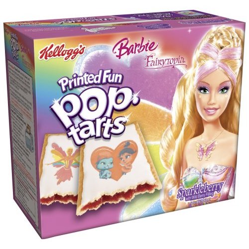 Kellogg's Pop-Tarts Frosted Barbie, 22-Ounce, 8-Count Boxes (Pack of 12) 