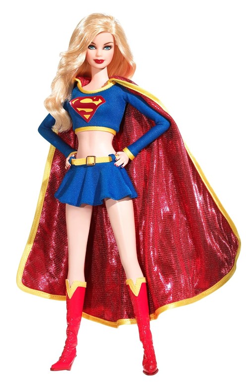 2008 Barbie Collector Doll Silver Label Supergirl Doll 
