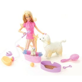 Barbie Reality Clean Up Pup Playset