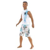 Barbie in a Mermaid Tale Steven doll (African American)
