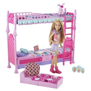 Barbie Sisters Sleeptime Bedroom and Stacie Doll Set