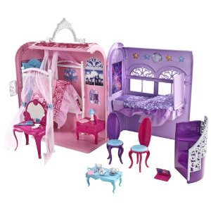 Barbie The Princess and The Popstar Musical Light Up Castle Playset